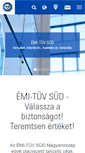 Mobile Screenshot of emi-tuv.hu